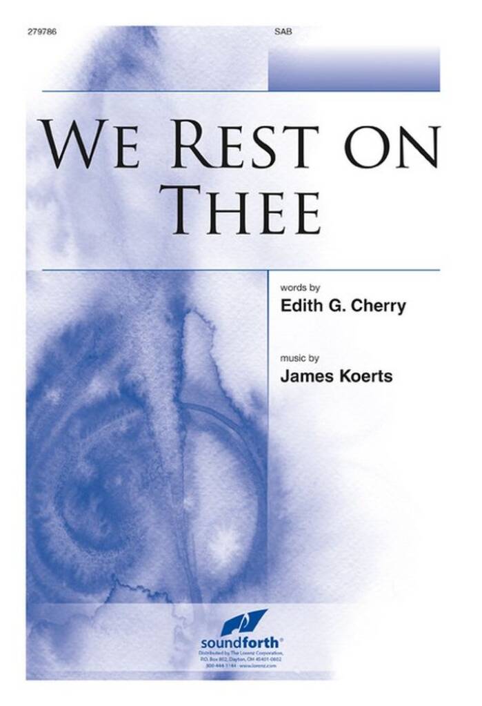 We Rest On Thee